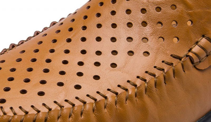 Loaiz Heren Loafer Schoenen - Zwart Hollow