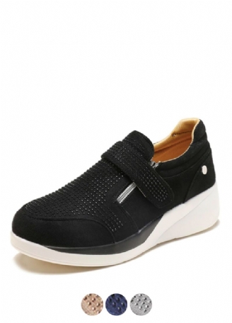 Loanina Dames Loafer Zwarte Schoenen