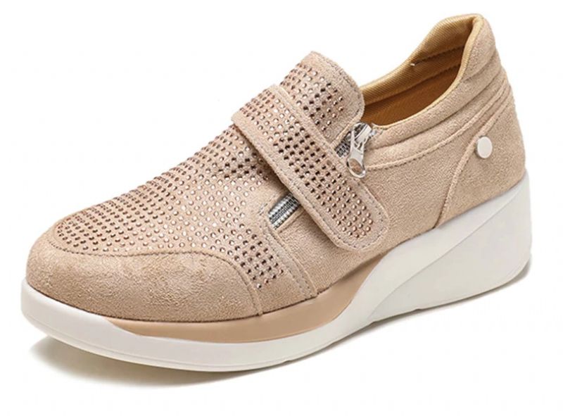 Loanina Dames Loafer Zwarte Schoenen - Zwart