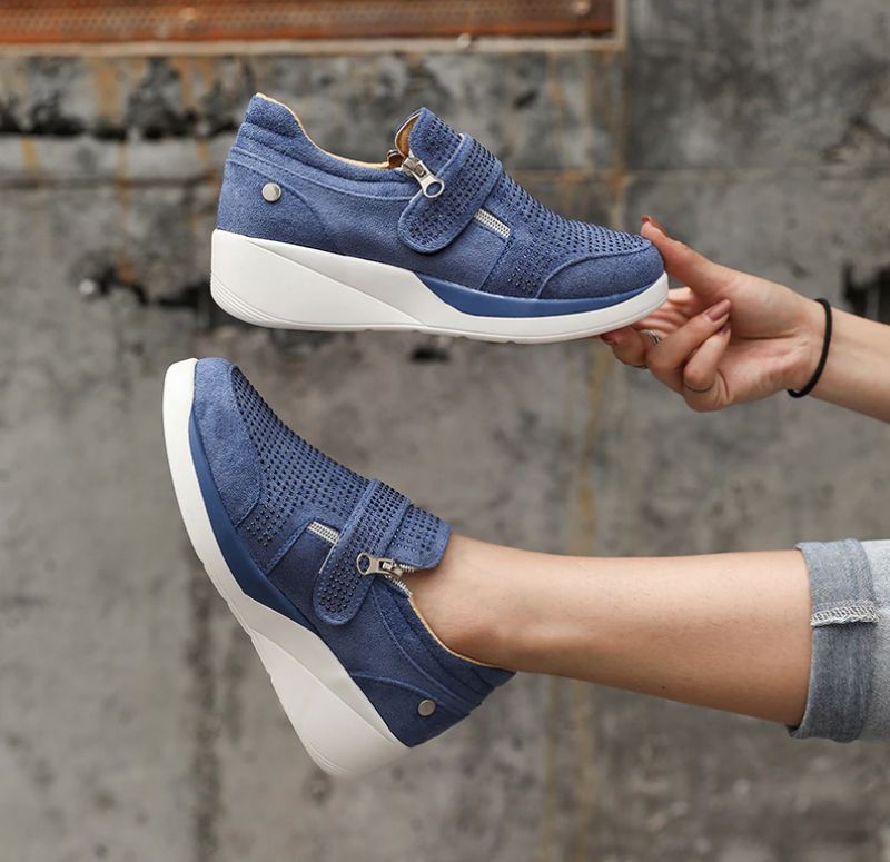 Loanina Dames Loafer Zwarte Schoenen - Zwart