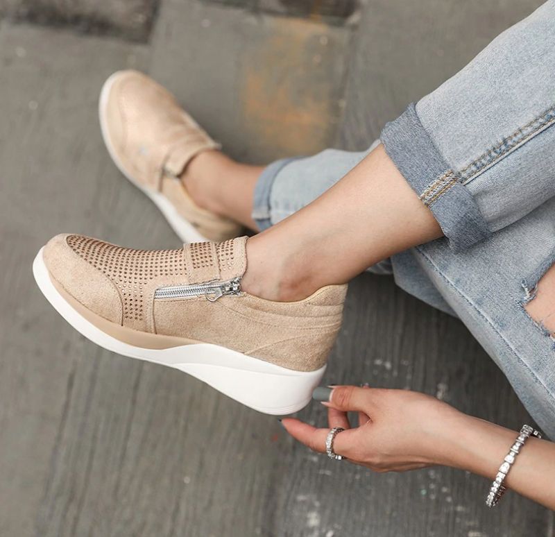 Loanina Dames Loafer Zwarte Schoenen - Zwart