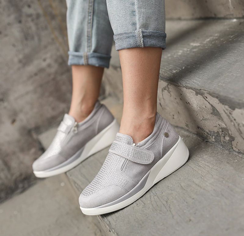 Loanina Dames Loafer Zwarte Schoenen - Zwart