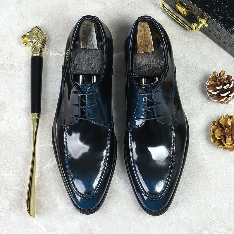 Loans Heren Loafer Luxe Schoenen - Bordeauxrood