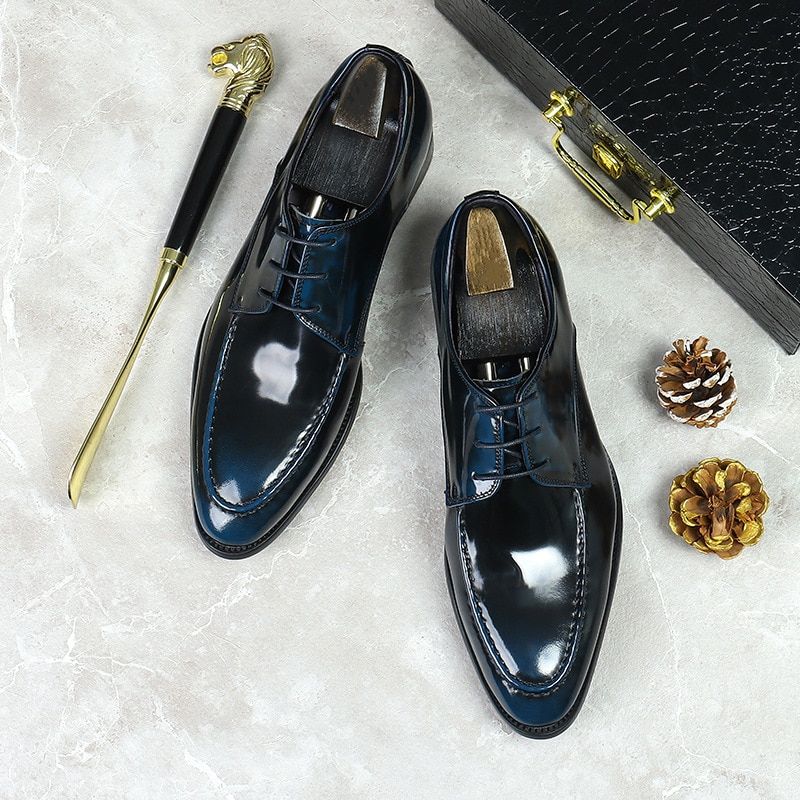 Loans Heren Loafer Luxe Schoenen - Bordeauxrood