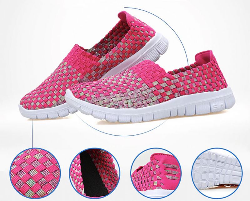 Lobelia Dames Instapschoenen - Paars roze combineren