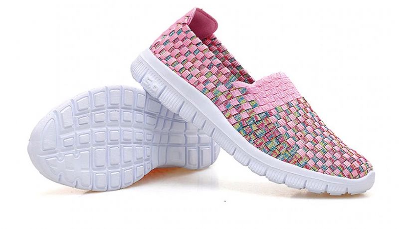 Lobelia Dames Instapschoenen - Paars roze combineren