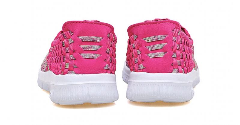 Lobelia Dames Instapschoenen - Paars roze combineren