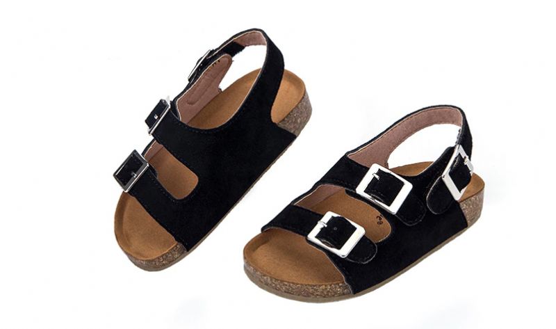 Lockart Unisex Strandsandalen Voor Kinderen - Zwart