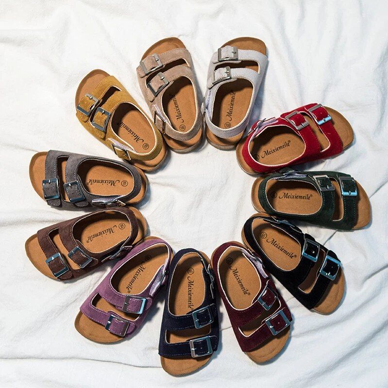 Lockart Unisex Strandsandalen Voor Kinderen - Zwart
