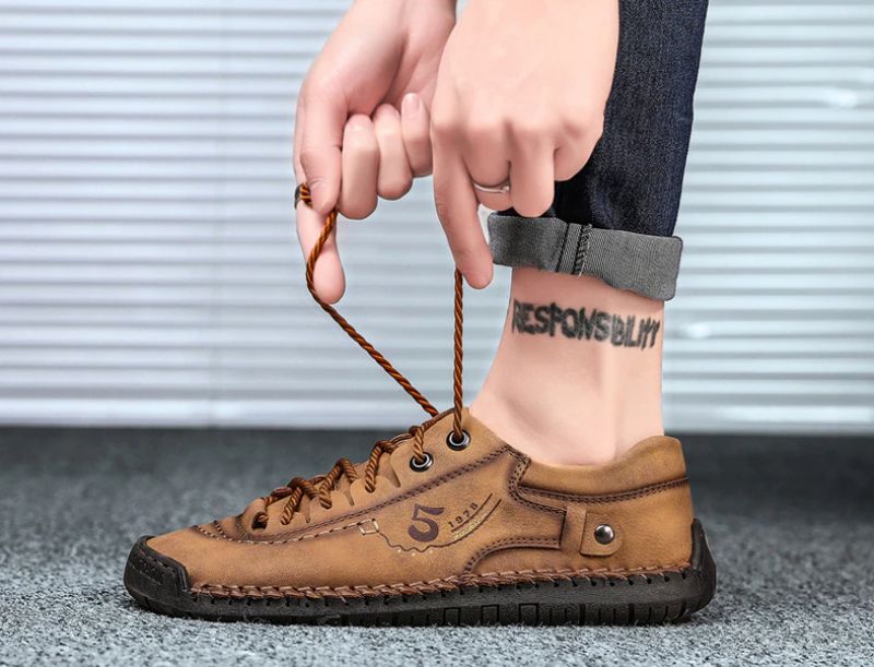 Loes Heren Sneaker - Geel
