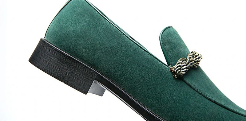 Logan Heren Dress Schoenen - Zwart Lavendel