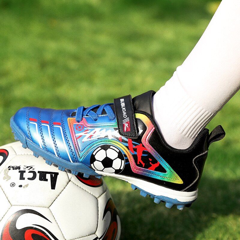 Logan Jongens Voetbalschoenen - Blauw