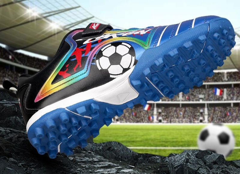 Logan Jongens Voetbalschoenen - Blauw