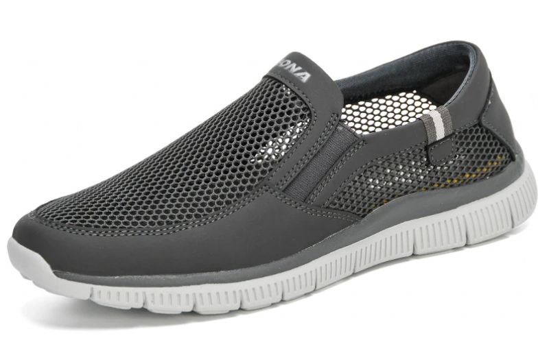 Loky Heren Slip-on Sneakers - Grijs