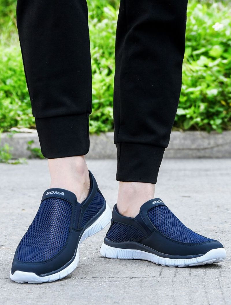 Loky Heren Slip-on Sneakers - Grijs