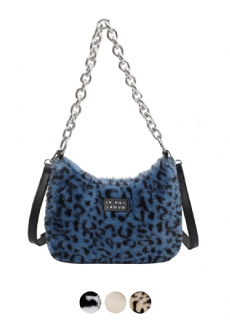 Lola Dames Kleine Pluche Kunstbont Handtas