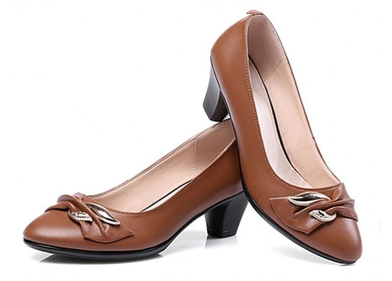 Lola Dames Pumps Schoenen - Bruin