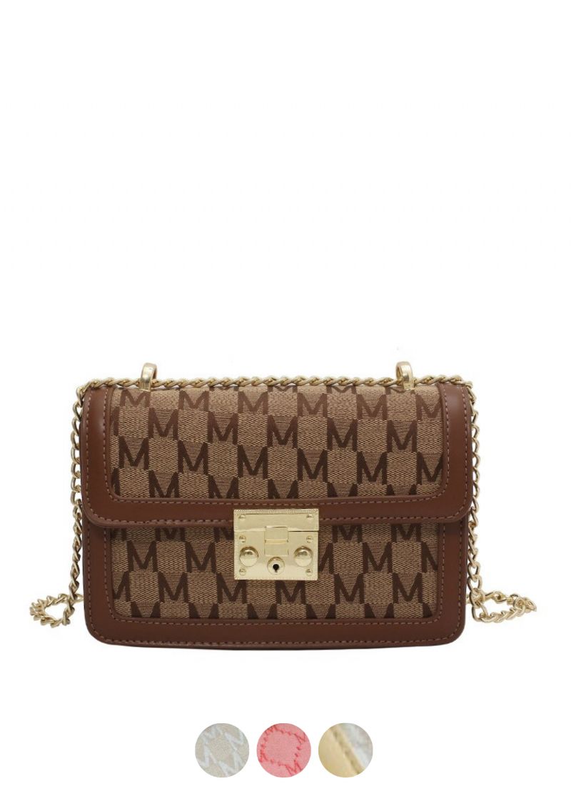 Lolis Dames Kleine Leren Crossbody Handtas