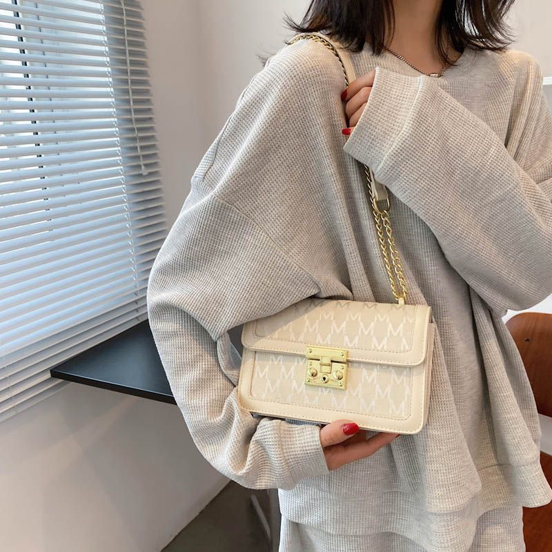 Lolis Dames Kleine Leren Crossbody Handtas - Koffie
