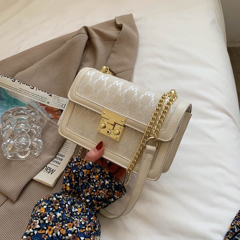 Lolis Dames Kleine Leren Crossbody Handtas - Koffie