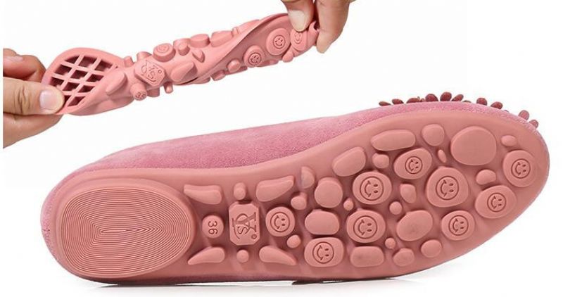 Lolita Dames Platte Schoenen - Roze