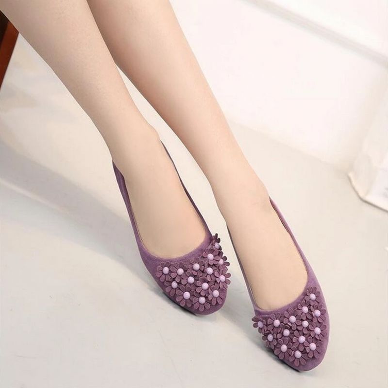 Lolita Dames Platte Schoenen - Roze