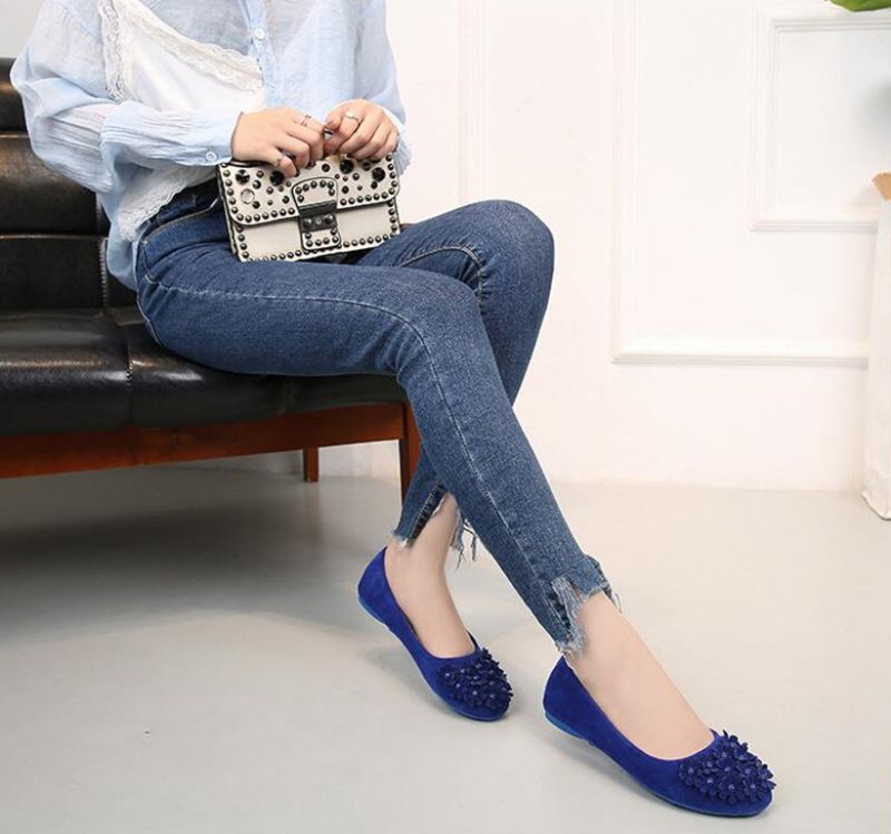 Lolita Dames Platte Schoenen - Roze