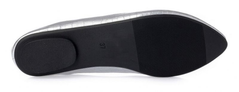 Lolita Dames Platte Zachte Zolen Schoenen - Zilver