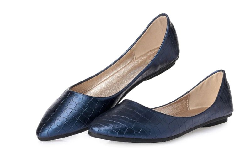 Lolita Dames Platte Zachte Zolen Schoenen - Zilver