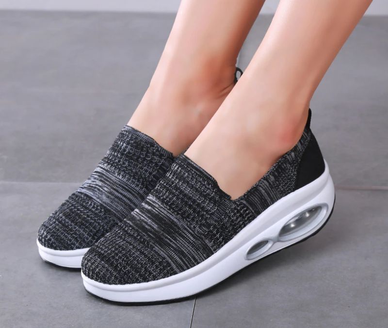 Lolita Platform Sneakers Voor Dames Zwarte - Zwart k