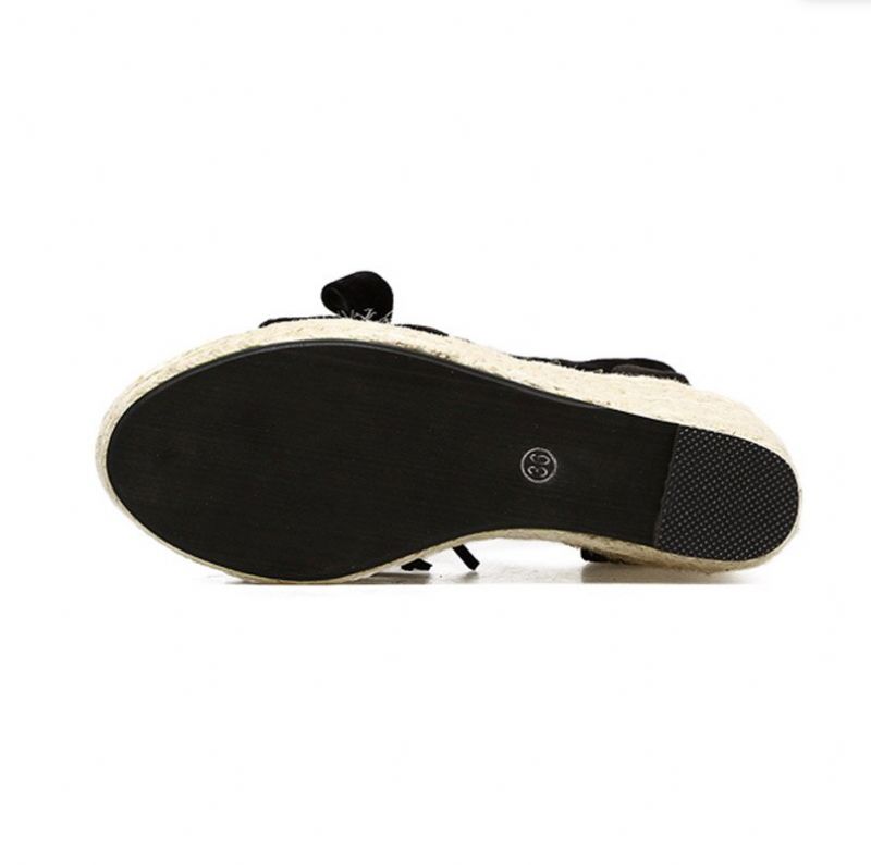Lombardi Wedges - Zwart
