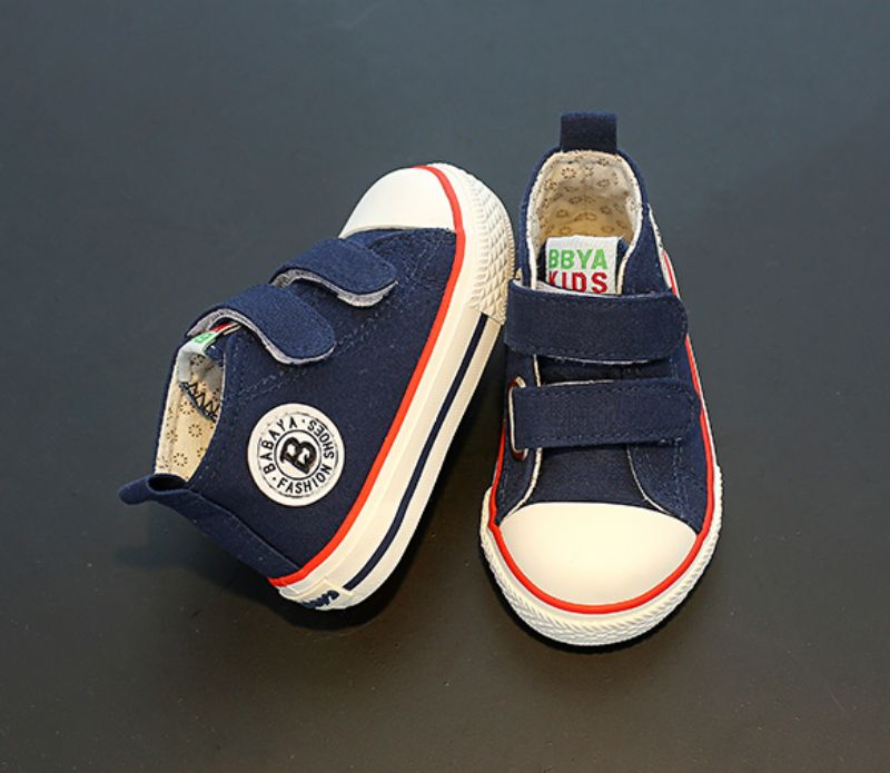 Lonbardi Unisex High Top Sneaker Voor Kinderen - Rood
