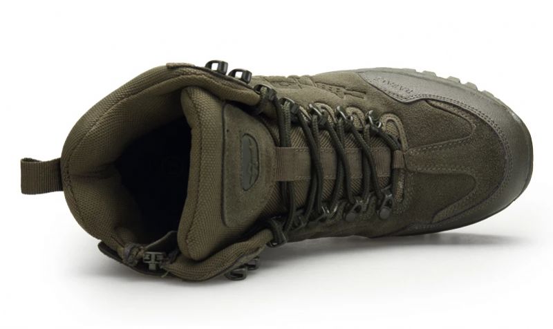 Lonfer Heren Militaire Laars - Olijf