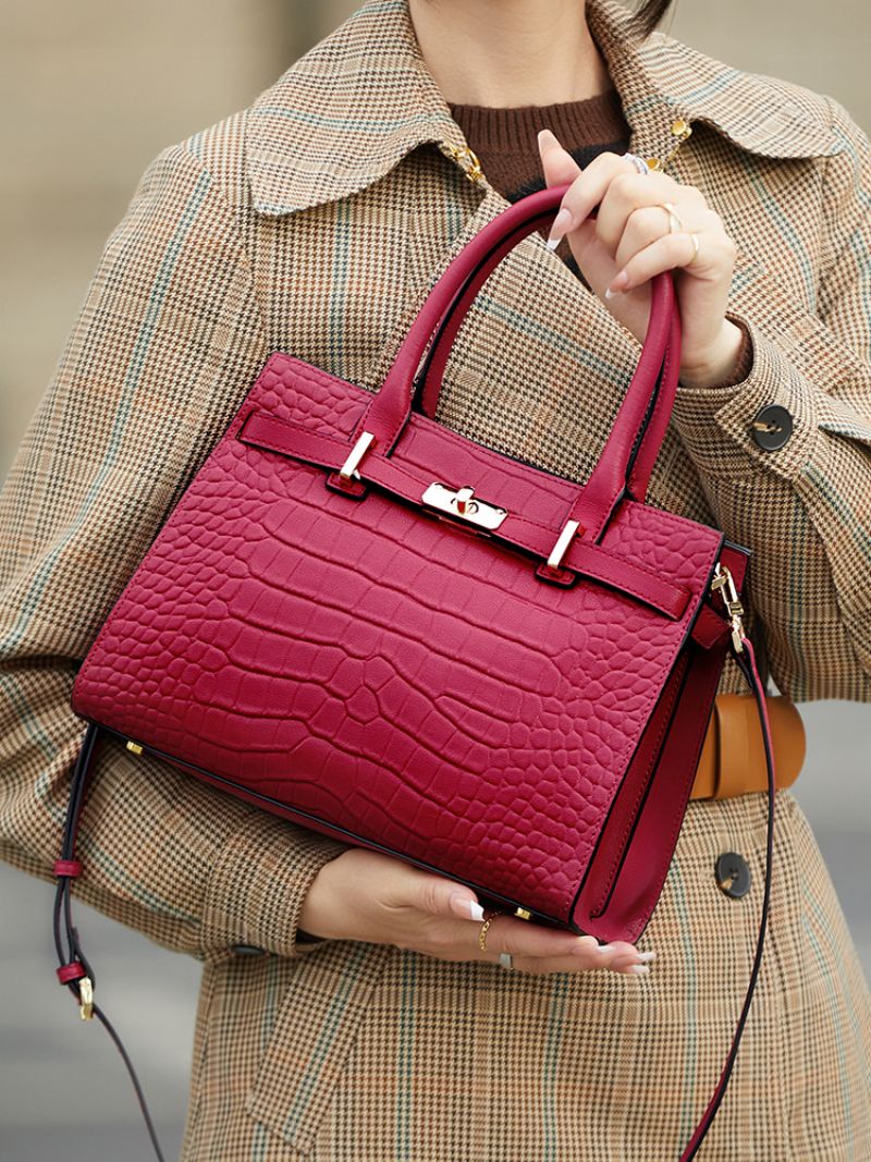 Lopez Dames Elegante Kwaliteit Handtas - Zwart
