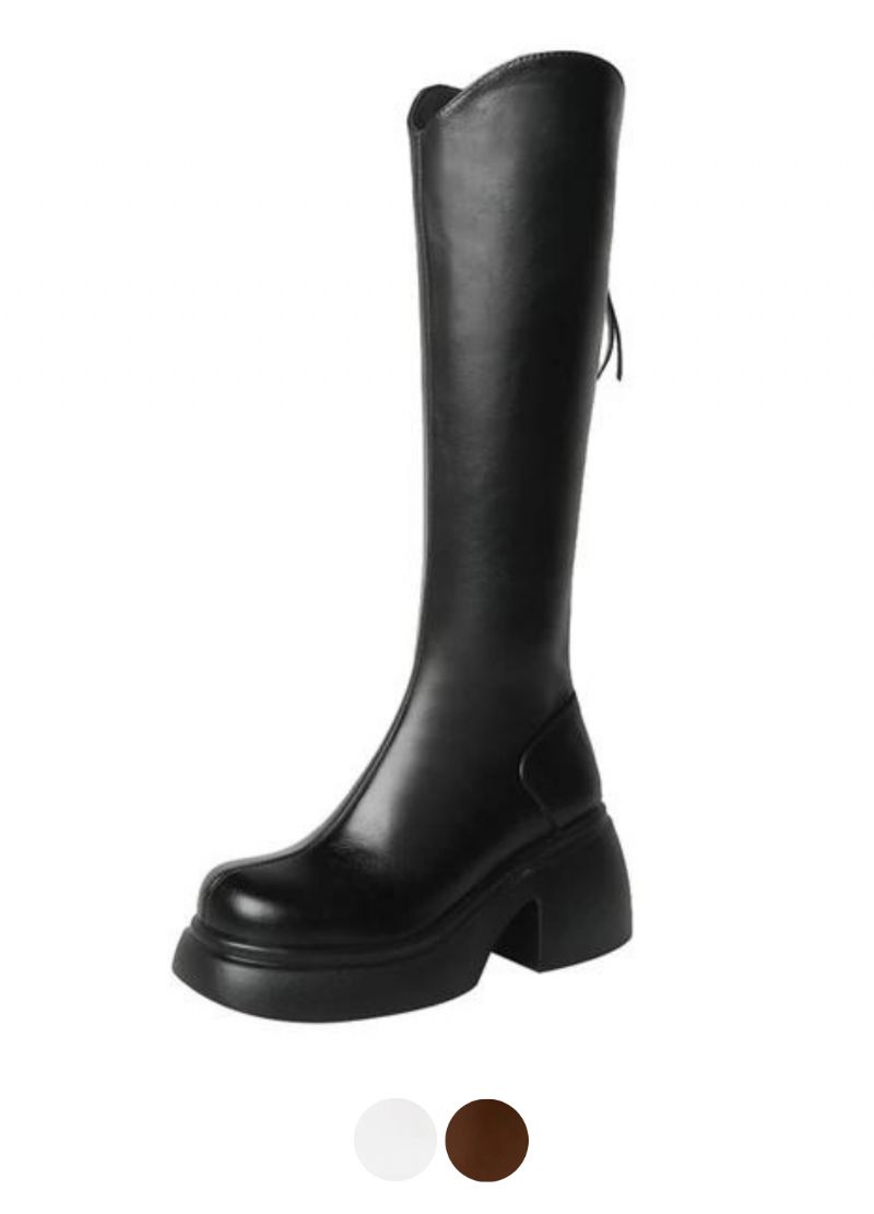 Loren Dames Herfst Platform Laarzen