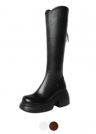 Loren Dames Herfst Platform Laarzen