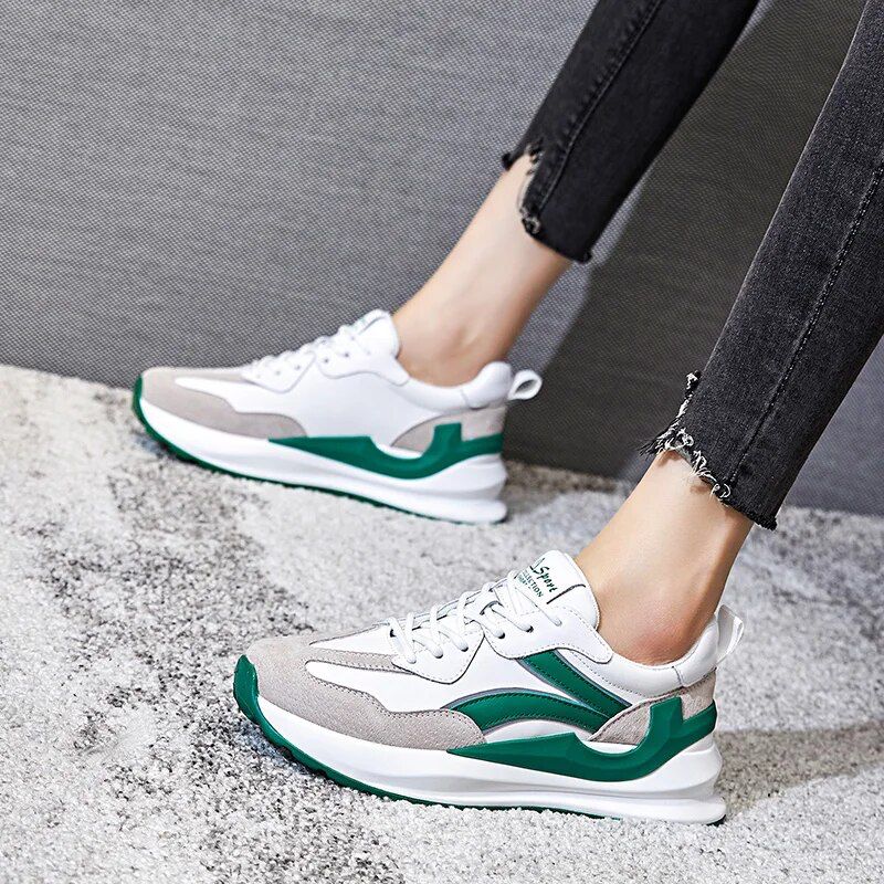 Loren Dames Sneaker - Groen