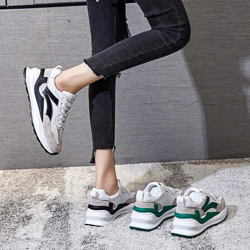 Loren Dames Sneaker - Groen