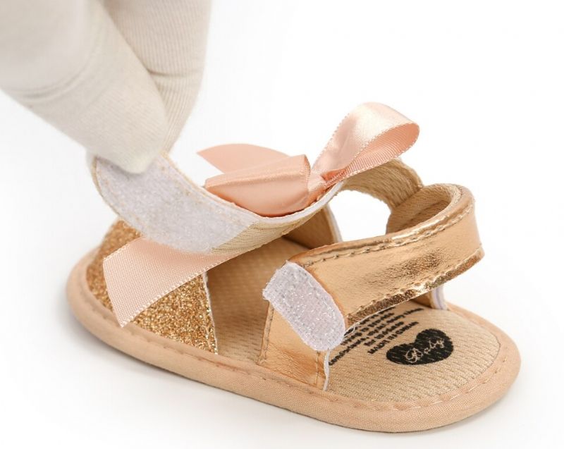 Lorena Baby Meisjes Platte Sandalen - Goud