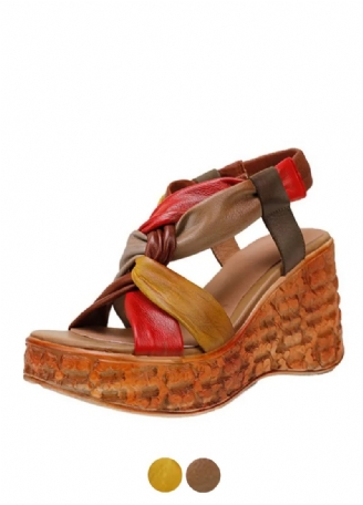Lorena Dames Zomer Wedges Sandalen
