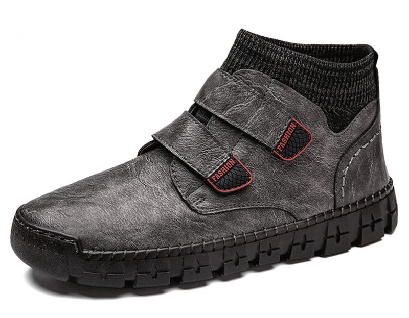 Lorenzo Heren Casual Snowboots - Grijs