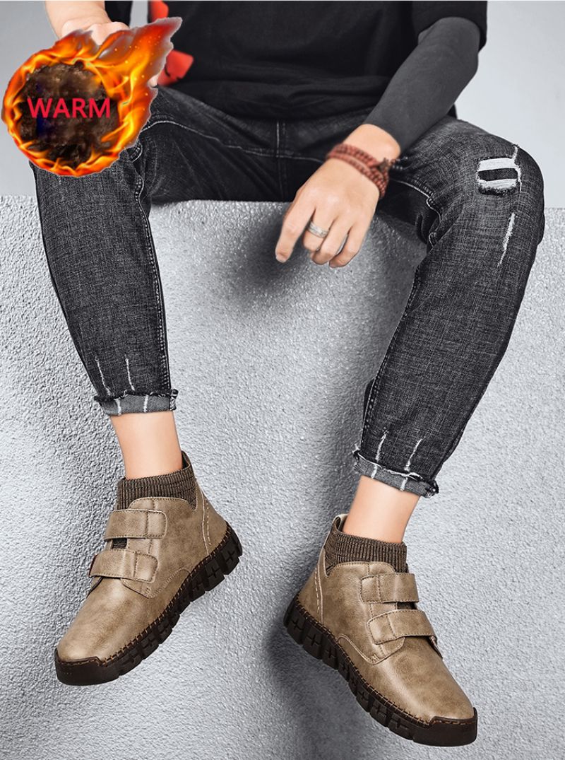 Lorenzo Heren Casual Snowboots - Grijs