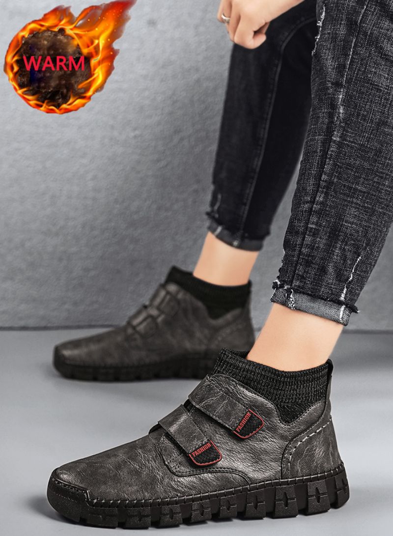 Lorenzo Heren Casual Snowboots - Grijs