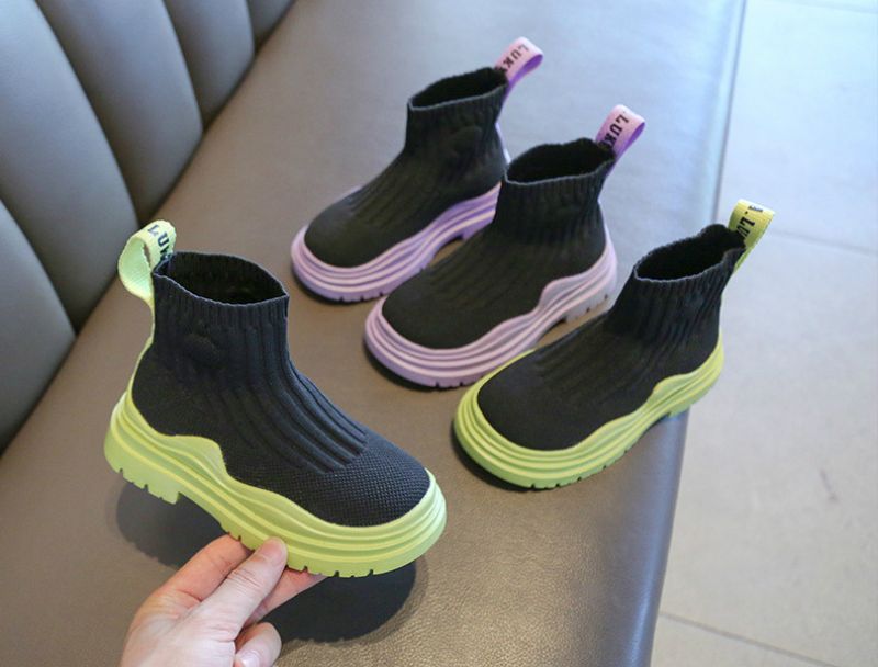 Lorenzo Jongens Instapsneaker - Groen