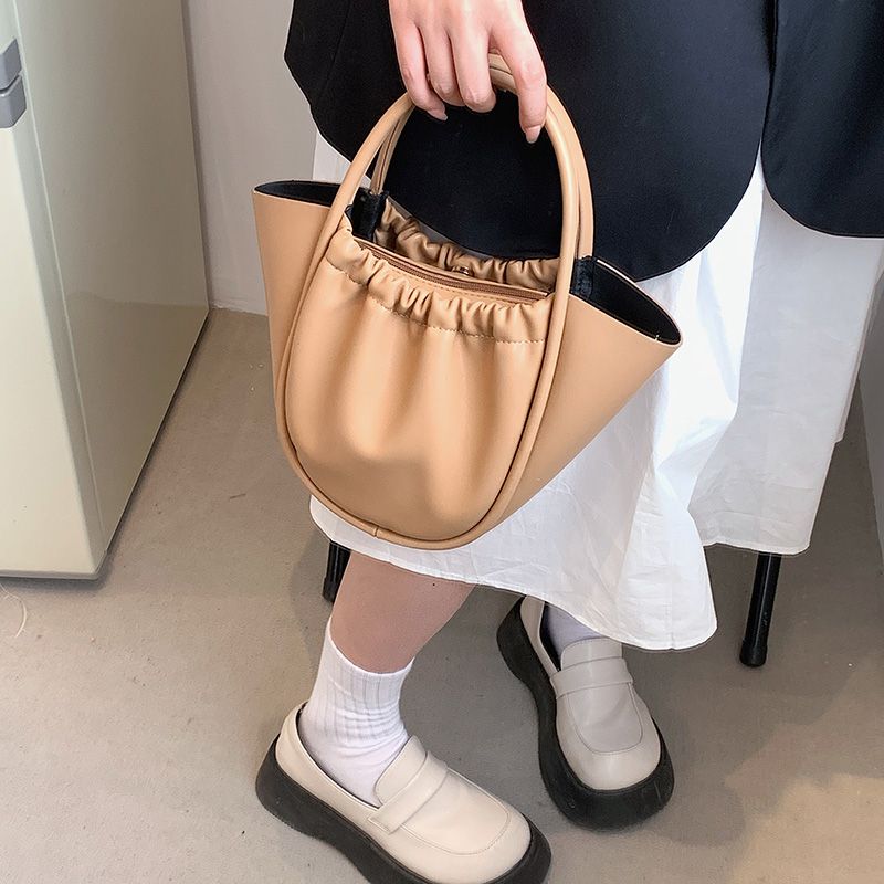 Loreto Dames Kunstleren Handtas - Beige