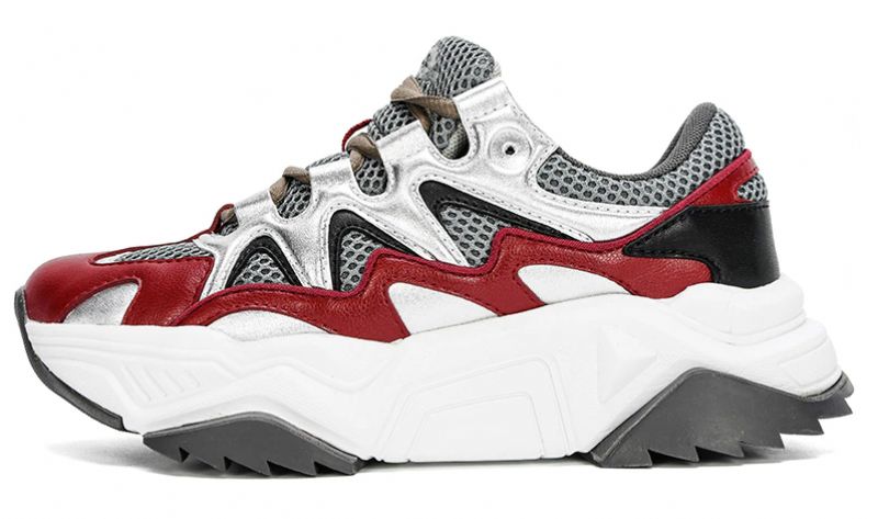 Loreto Dames Platform Wandelmode Sneaker - Geel