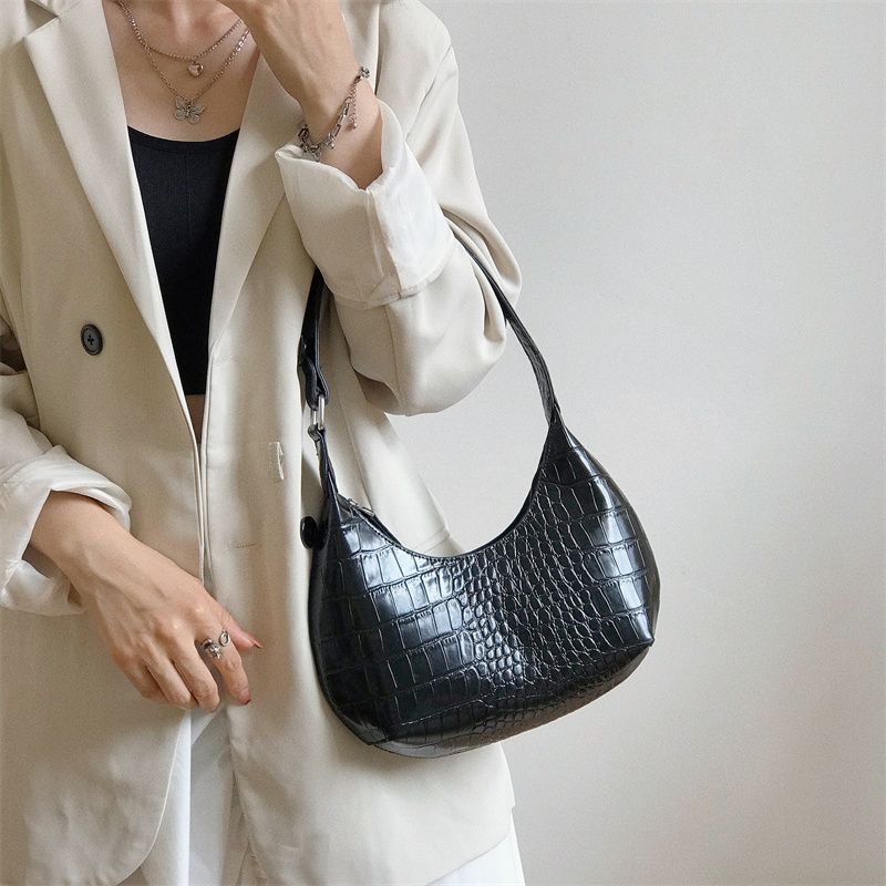 Lori Dames Schouder Leren Handtas - Roze