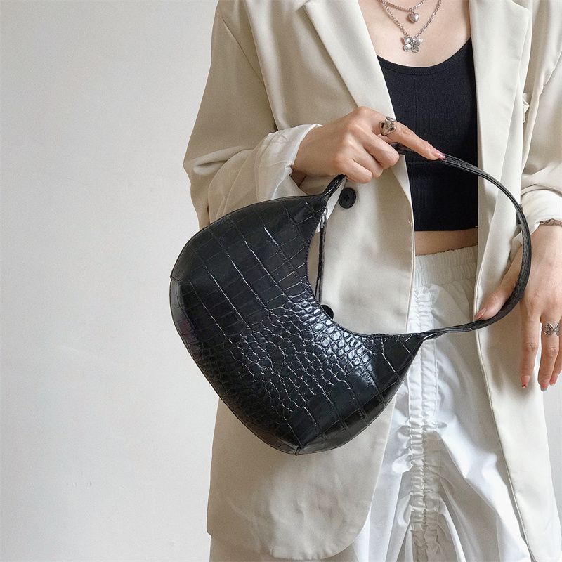 Lori Dames Schouder Leren Handtas - Roze