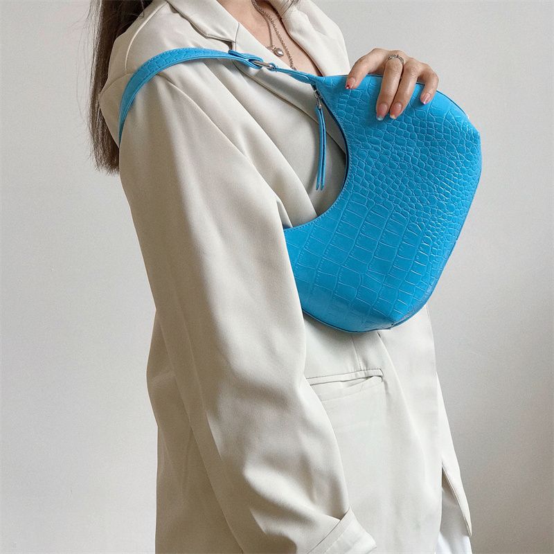 Lori Dames Schouder Leren Handtas - Roze