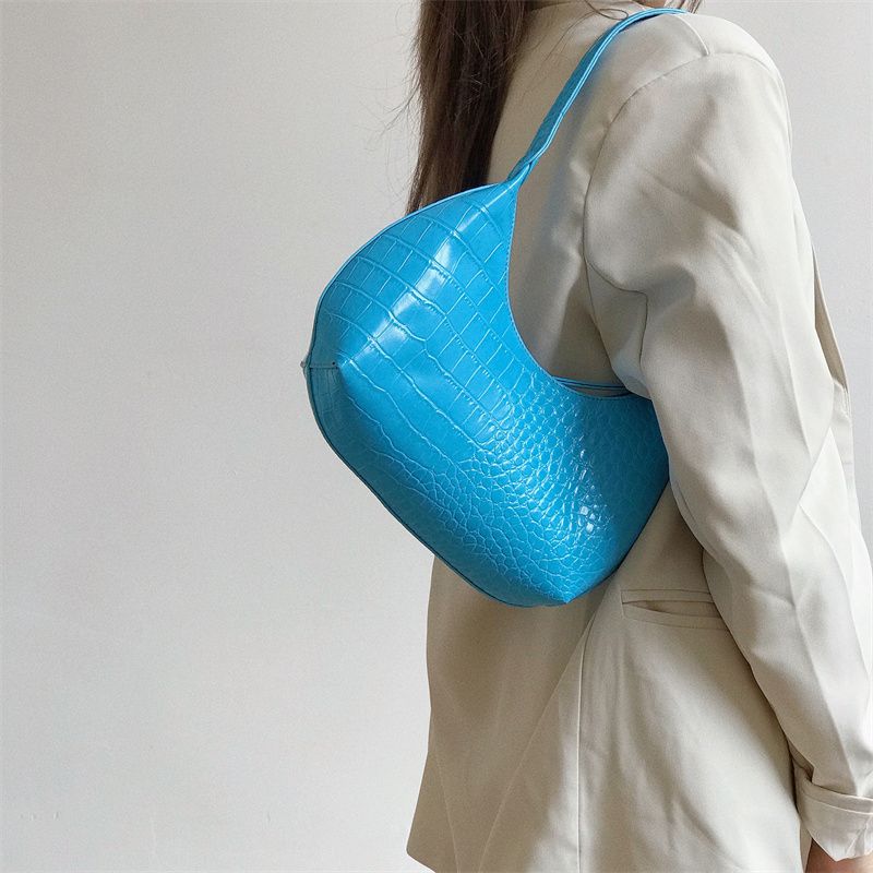 Lori Dames Schouder Leren Handtas - Roze